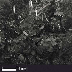 GESNEDEN KOOLSTOFVEZEL 3MM 100GR