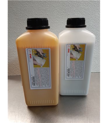 SILICONE ZA 35 GEEL a+b 2KG A+B