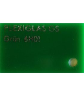 PLEXIGLAS GROEN 3MM 600 X 400MM LASER