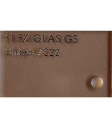 PLEXIGLAS UMBRA 3MM 600 X 400MM LASER