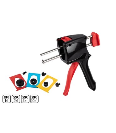 LIJMPISTOOL 2K CARTRIDGES 50 ML VOOR PE & PP