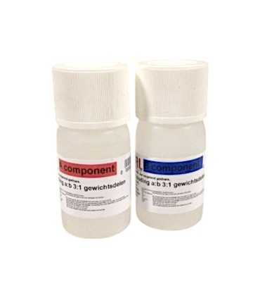 Epoxy HXTAL NYL-1 – Glasheldere UV-bestendige lijm | 40g A+B voor glasreparatie