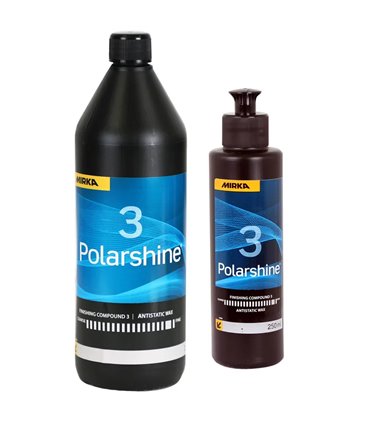 POLARSHINE 3 FINISHING ANTISTATIC WAX -250ML