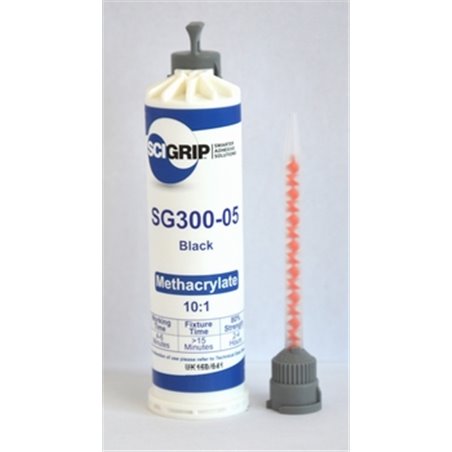SG300 50 ML MMA LIJM 5 MIN ZWART