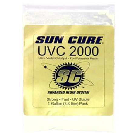 SUN CURE UVC 2000  10 GR VOOR 4 LT POLYESTER