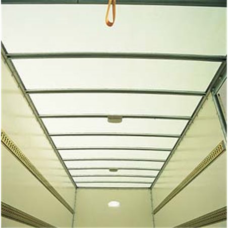 POLY.PLAAT 1MM  450gr/m² TRANSPARANT    /M²