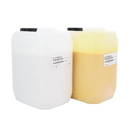 SILICONE ZA 35 GEEL a+b 10KG A+B