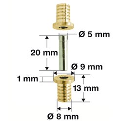 ALIGNMENT PINS, 3-PART (5-8 MM) PACK/ 50 PCS.