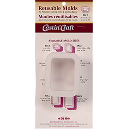 INGIETVORM RECHTHOEK MC1 57 cc  3,5x5,2 x 2,5 cm