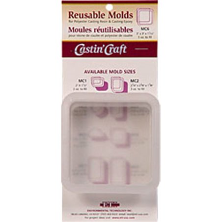 INGIETVORM VIERKANT MC6 140cc 7,6x7,6x2,5 cm