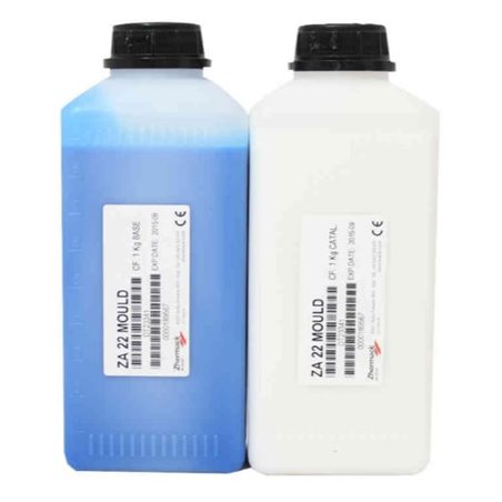 SILICONE ZA 22 L BLAUW 1 KG a+B