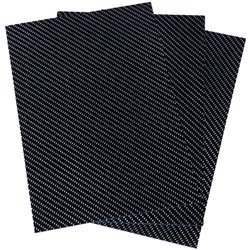 CARBON PLAAT 200 X 300 X 2 MM