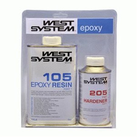 WESTEPOXY 105+205 1.2K   A pack /st