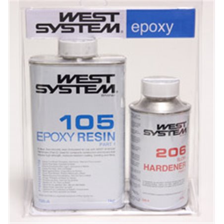 WESTEPOXY 105+206 1.2K a Pack   /st