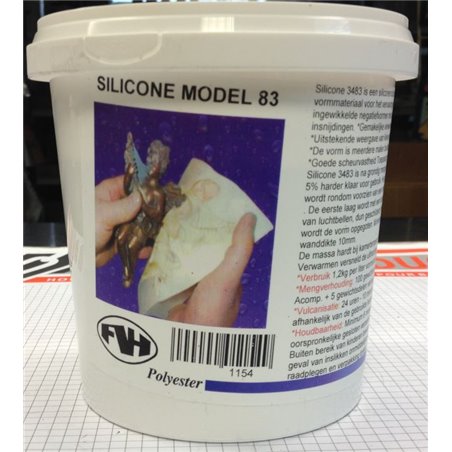SILICONE MODEL 83 A+B 1KG / kg