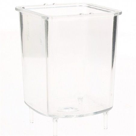 OZM002 KAARSVORM KLEINE VIERKANT 35X35X45MM